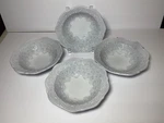 4 Arte Italica Italy Merletto Antique Lace Cereal Bowls Nwot. Fixed Price $69.00.