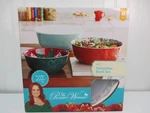 Pioneer Woman Holiday Mazie Melamine Serving Bowl Lids 6PCS Set Embossed New. Fixed Price $50.95.