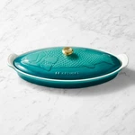 Le Creuset Stoneware Oval Fish Baker, 3/4 Qt.-williams Sonoma 32017. Fixed Price $100.99.