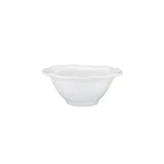 Squared Ruffle Round Bpa-free Melamine Cereal Bowls, 6.5", Set Of 4, White. Fixed Price $29.10.