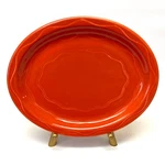 Vintage Syracuse Cantina Cayenne 11" Oval Serving Platter. Fixed Price $12.00.