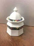 Christopher Stuart Midnight Garden Y0035 Sugar Bowl With Lid. Fixed Price $6.99.