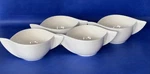 Set Of Villeroy & Boch New Wave 1748 White Porcelain Soup Cups/bowls Germany. Fixed Price $79.99.