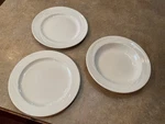 Syracuse China Cascade 9 Plate & Pasta Bowl Albalite Restaurant Ware White. Fixed Price $29.00.