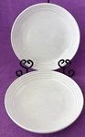 2 Le Creuset Vancouver 8.5 Inch Pasta Sea Salt White. Fixed Price $24.99.