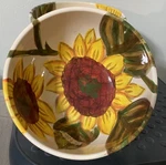 Tabletops Gallery Sunflower Soup Cereal Bowls Set Of 3. Fixed Price $27.50.