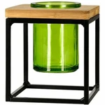 Couronne - Classic Pablo Cube Planter / Candle Holder Lime. Fixed Price $23.99.