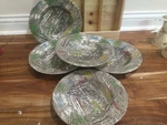 Edinburgh Royal Victoria Lot Of 8.5'' Rim Soup Bowl Old Country Scenes England. Fixed Price $87.99.