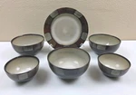Pfaltzgraff Taos Stoneware Set Of 6 Soup Cereal & Fruit Dessert Bowl 8.5" Plate. Fixed Price $49.99.