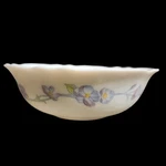 Vtg Arcopal France Cereal Soup Salad Bowl 6.25" Floral Scalloped Edge. Fixed Price $7.50.