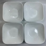 Corelle Vitrelle Embossed Cherish Square Salad Soup Cereal Bowls Set Of 4. Fixed Price $32.99.