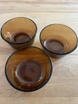 Anchor Hocking Amber Glass Bowl Cup #434 6 Oz Custard Dessert Ramekins Set Of. Fixed Price $19.99.