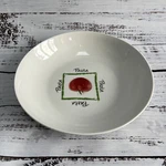 Lorren Home Trends Porcelain Pasta Bowl Replacement 8 Tomato Vegetable Plate. Fixed Price $24.99.