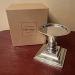 New Reed & Barton Heritage Banded Small Bead 4" Pillar 7528. Fixed Price $39.95.