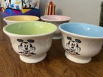 Walt Disney World Mickey Ice Cream Bowls Set 4 Pastes W/ Box Rare 90S Vintage. Fixed Price $69.99.