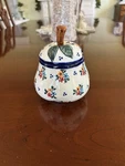 Polmedia Polish Pottery Sweet Clusters Sugar Bowl. Fixed Price $38.11.