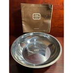 Vintage Jean Couzon Orfevre Serving Bowl / Platter Made France Paperwork Incl. Fixed Price $35.52.