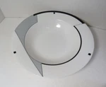Christopher Stuart Set Of 6 Optimal Angles Hk 200 Rimmed Soup Bowls Black White. Fixed Price $89.99.