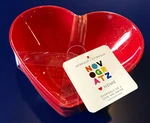 Red Heart Melamine Bowls Novogratz Set Of 4. Fixed Price $19.99.
