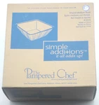 The Pampered Chef Simple Additions Striped Medium Bowl #2019 - New. Fixed Price $15.75.