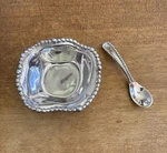 Beatriz Ball Organic Pearl Petit Bowl With Spoon. Fixed Price $49.99.