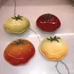 Set Of 4 Williams Sonoma Heirloom Tomato Small Appetizer Dishes Dipping Bowls. Fixed Price $17.99.