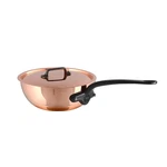 Mauviel M'heritage M'150 Ci Chef Pan With Lid, Cast Iron Handle, 3.6-QT. Fixed Price $374.95.
