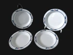 Vintage Dansk Bistro Maribo 4 Soup/salad Bowls Portugal Excellent! 1981-1997. Fixed Price $35.00.