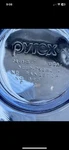 Pyrex 7401-S Blue Glass Round Bowl 3 Cup 750ML Usa Impressed Backstamp 1980S. Fixed Price $15.00.