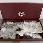 Arthur Court Aluminum Magnolia Flower Serving Set Large Spoon & Fork Utensil New. Fixed Price $35.70.