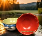 Park Designs Village Collection Soup Cereal Bowl 6" Multicolored Set Of 4. Fixed Price $32.77.