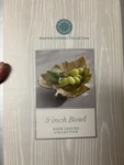 Martha Stewart Park Leaves Collection -9 Inch Bowl. Fixed Price $38.00.