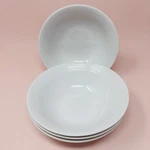 Vtg Noritake China Arctic White Cereal Bowls Set Soup 6.5 Contemporary Embossed. Fixed Price $119.95.