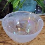 Artistic Accents White Swirl 6 Iridescent Glass Bowl Turkey Replacement. Fixed Price $14.99.