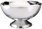Elegance Stainless Steel Hammered Double-walled Insulated Punch Bowl 17 Inch .... Fixed Price $233.12.