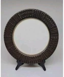 Set Of 6 Gourmet Basics By Mikasa Metropolitan Stoneware Dinner Plates 11 1/8". Fixed Price $98.54.