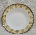 Wedgwood India Bone China 8" Rimmed Soup Bowl - Excellent Condition. Fixed Price $55.00.