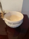 Mud Pie Service' Bowl And Ornate Serving Spoon Set New. Fixed Price $32.00.