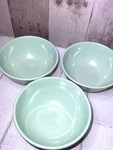 Super Don-ite Mint Green Melamine Set Of 3 Bowls. Fixed Price $25.00.