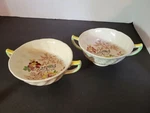 1930'S Royal Doulton Grantham D5477 Cream Soup Bowl, Set Of 2. Fixed Price $34.00.