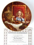 The Frog Prince 1991 Knowles Collector Plate Ltd Ed #6961A W/coa. Fixed Price $11.60.