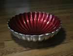 Large Julia Knight Pomegranate Peony Round Center Bowl 16". Fixed Price $169.99.