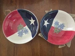 2 Certified International Lone Star Bowls 7.75". Fixed Price $14.00.