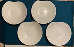 Set Of 4 Mikasa Global Cuisine White GC503 Coupe Soup Bowls /pasta. Fixed Price $49.00.