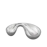 Nambe Morphik Collection Olive Serving Bowl, Alloy Metal 8.75" X 4.5" - Silver. Fixed Price $61.99.