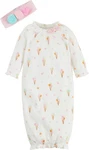 Mud Pie Baby Girl Ice Cream Gown & Headband Take Home Set Size 0-3 New. Fixed Price $19.95.