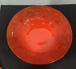 Crate & Barrel Carmen Broccato Large Serving Bowl 12 1/2" Round. Fixed Price $99.97.
