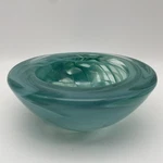 Kosta Boda Atoll Bowl Series 7 Anna Ehrner Design Large Turquoise Aqua. Fixed Price $30.00.