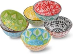 Porcelain Dessert Bowls Cereal - Ceramic Set Of 6 Colorful Small. Fixed Price $20.99.