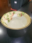 Large Pts International Interiors Newbury Serving Bowl Genuine Stoneware. Fixed Price $25.00.